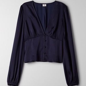 Aritzia Sunday Best Tatiana Blouse